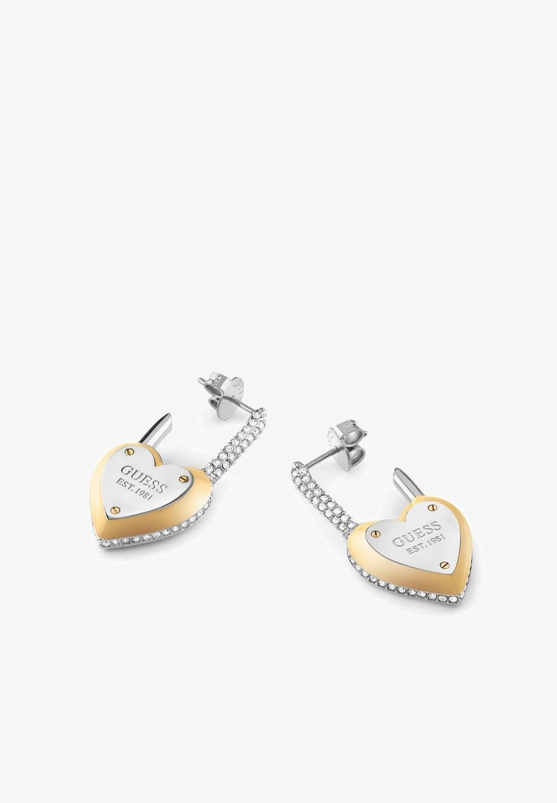 Guess ALL YOU NEED IS LOVE - Orecchini - silberfarben