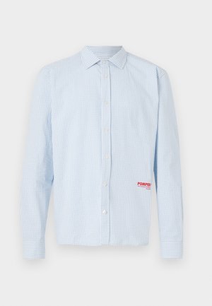 Pompeii CHECKED SHIRT - Majica - light blue