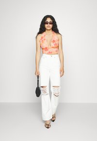 Nly by Nelly HALTERNECK CROP - Top - orange