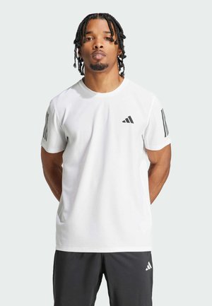adidas Performance OWN THE RUN - Print T-shirt - white
