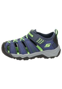 Skechers SOLAR QUEST - Sandalias de senderismo - blauw