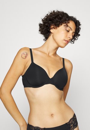 SMOOTH ESSENTIALS - Underwired bra - black