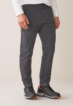 ACTIVE ZIP-OFF CARGO TROUSERS SLIM FIT - Kalhoty - grey