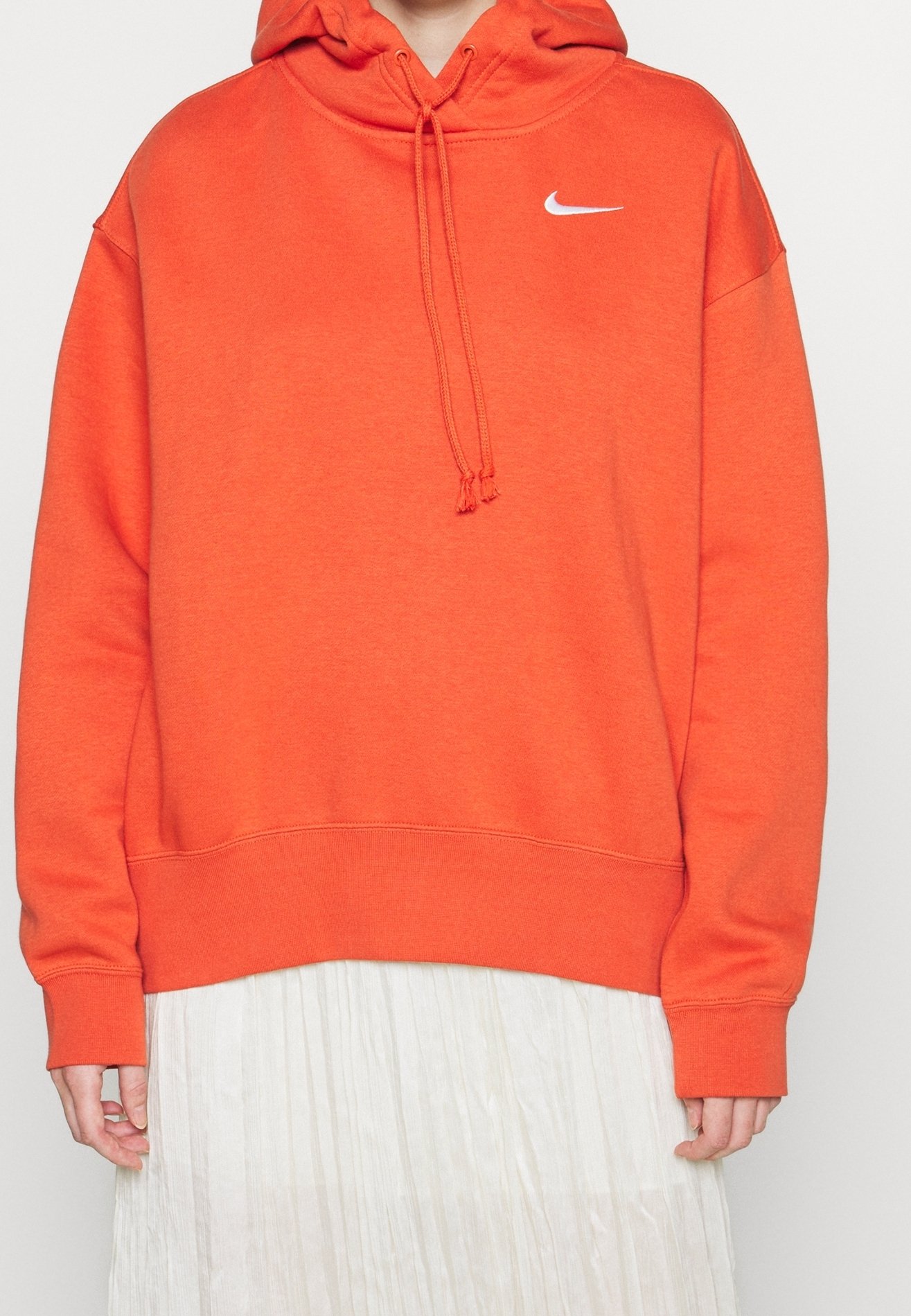 nike neon orange hoodie
