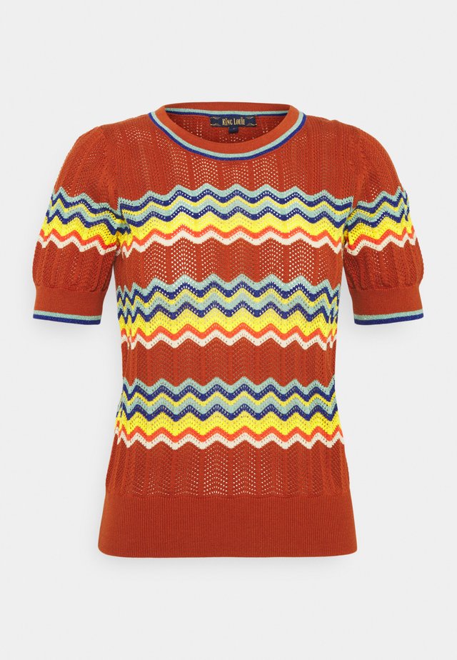 AGNES TOLUCA - T-shirt print - umbre