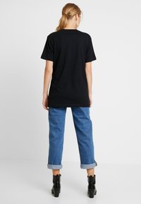 Merchcode LADIES PINK FLOYD LOGO TEE - Marškinėliai su spaudiniu - black