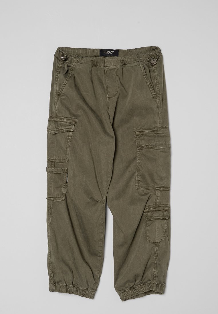 Replay Cargobroek olijfgroen Replay Cargobroek olijfgroen