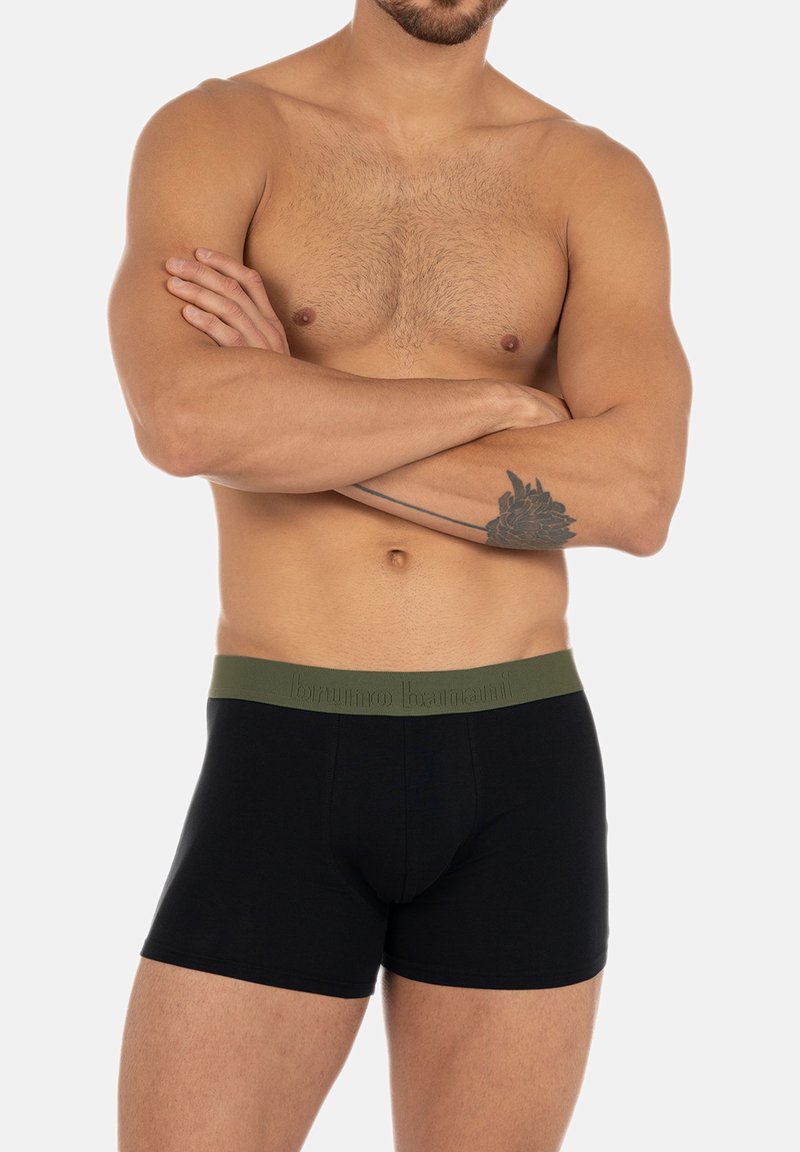 Bruno Banani 4ER PACK RETRO - Boxer brief - schwarz   grün