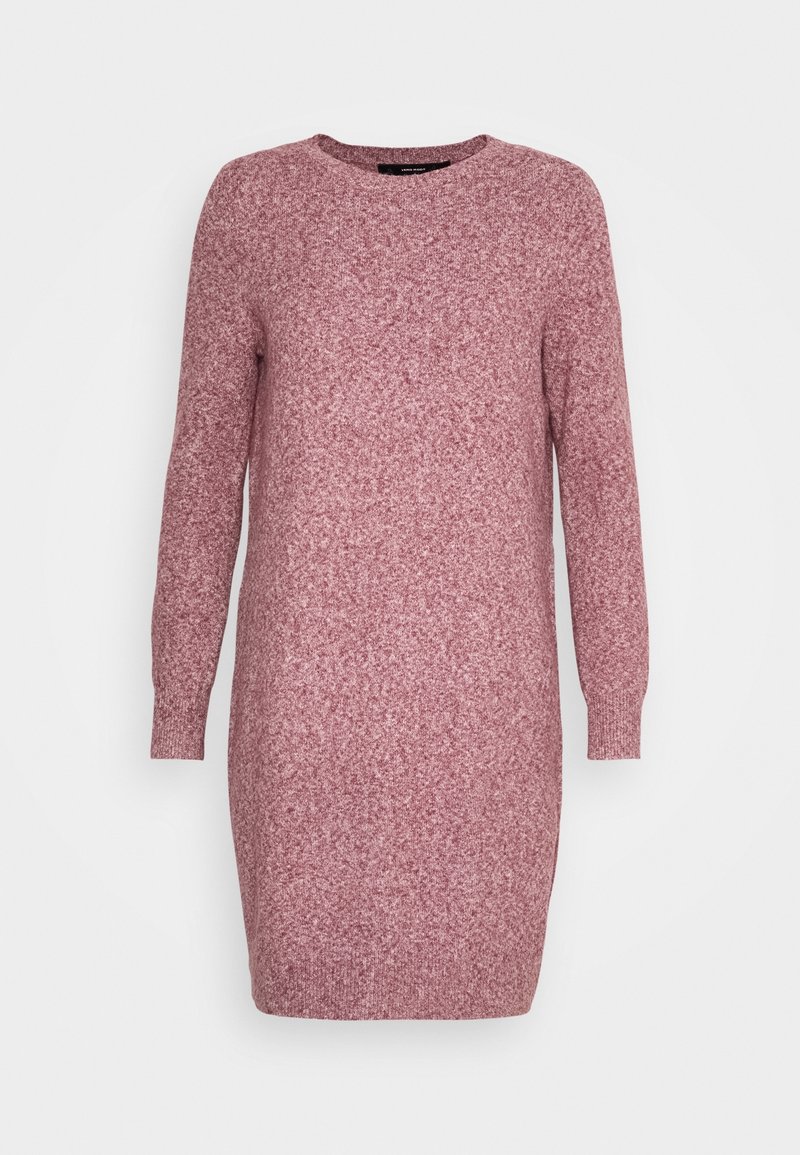 HOT Zalando Vero Moda Strickkleid Rot Vero Moda Strickkleid