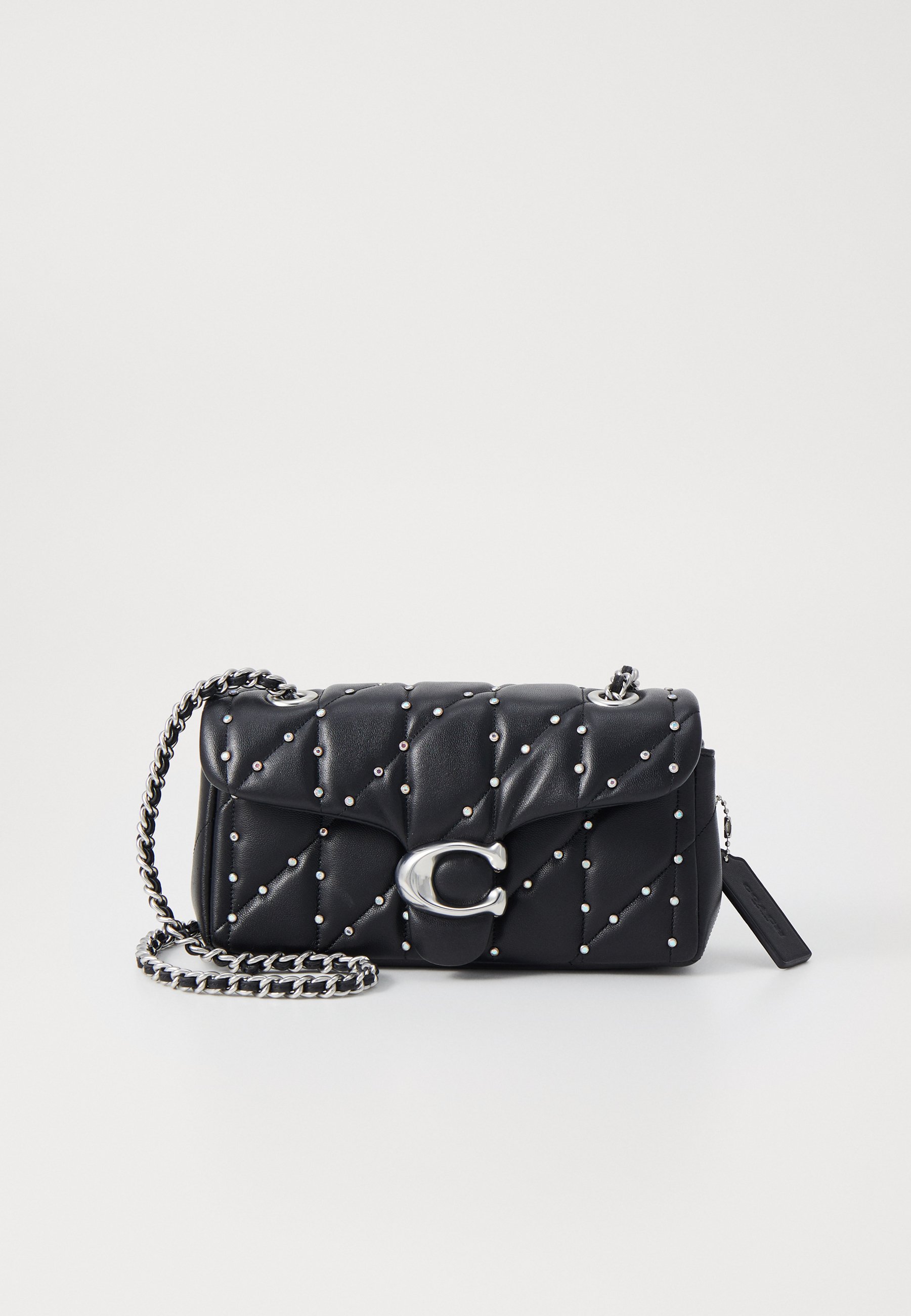 COACH TABBY SHOULDER BAG 20 WITH PILLOW QUILTING AND CRYSTAL 