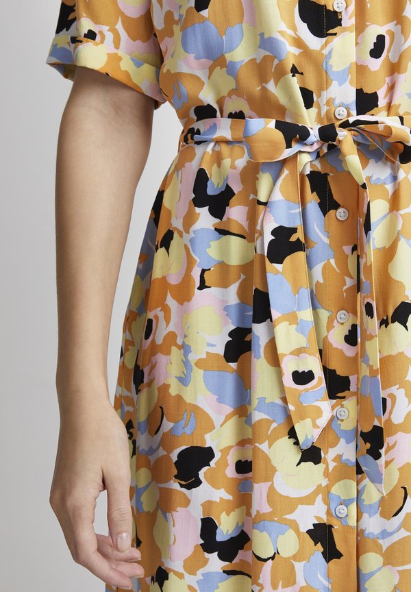 BYMmjoella - Shirt dress - lemon meringue mix3