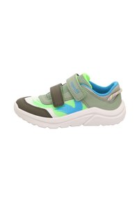 Superfit Baskets Trace pour garçon, Vert clair 7500., 34 EU