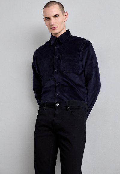 Tiger of Sweden PISTOLERO - Džíny Slim Fit - black blue