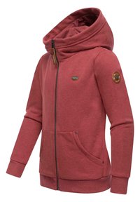 Ragwear KAPUZEN NESIE - Felpa con zip - raspberry