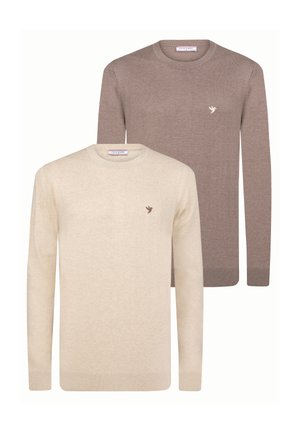 2 PACK - Trui - brown