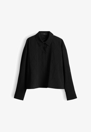 someday., LOOSE FIT AUSBRENNER - Overhemdblouse - black