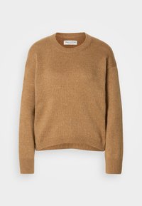 LONGSLEEVE ROUND NECK - Džemperis - pure sand