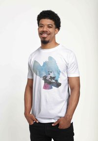 Henry Tiger DISNEY BAMBI WATERCOLOR BAMBI UNISEX - T-shirt z nadrukiem