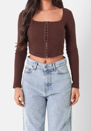 T-shirt à manches longues - dark brown