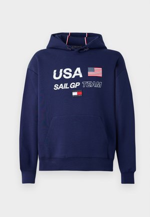 SAIL HOODIE UNISEX - Mikina s kapucňou - yale navy