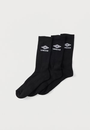 LOGO UNISEX 3 PACK - Strømper - black