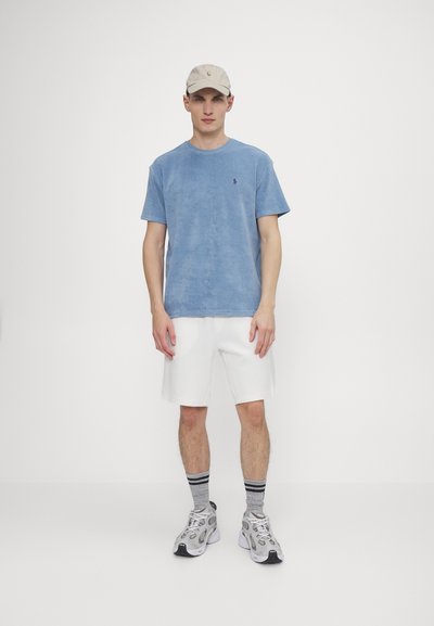 Polo Ralph Lauren CLASSIC FIT TERRY T-SHIRT - Pamata T-krekls - vessel blue