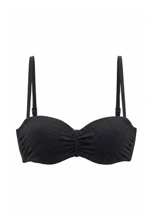 LASCANA, LASCANA BÜGEL-BANDEAU-BIKINI-TOP - Bikini top - schwarz