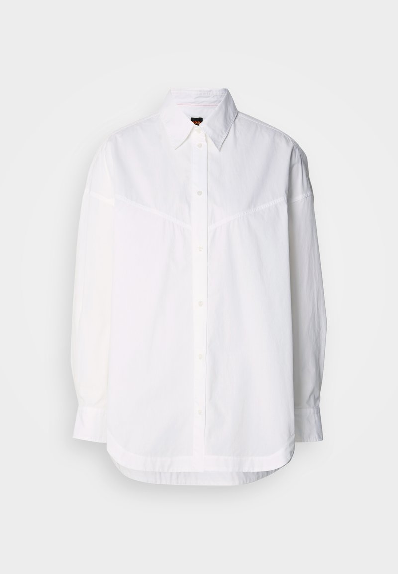 Boss Overhemdblouse wit Boss Overhemdblouse wit