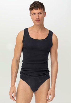 hessnatur SLIP CUT 2ER-PACK PURE NATURE  - Slip - schwarz