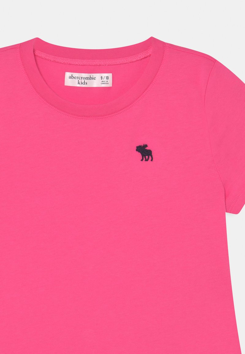 Kinder T-Shirts | Abercrombie & Fitch CORE CREW TEE MULTI 3 PACK T-Shirt basic white/knockout pink/meadow mauve/weiß - RS66440 Kinder T-Shirts | Abercrombie & Fitch CORE CREW TEE MULTI 3 PACK T-Shirt basic white/knockout pink/meadow mauve/weiß - RS66440