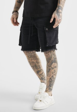 MESSI - Shorts di jeans - black