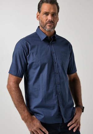JP1880, SHIRT, SHORT SLEEVE, KENT COLLAR, MODERN FIT, UP TO 8XL - Overhemd - navy blue
