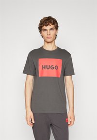 HUGO DULIVE - T-shirts med print - dark grey