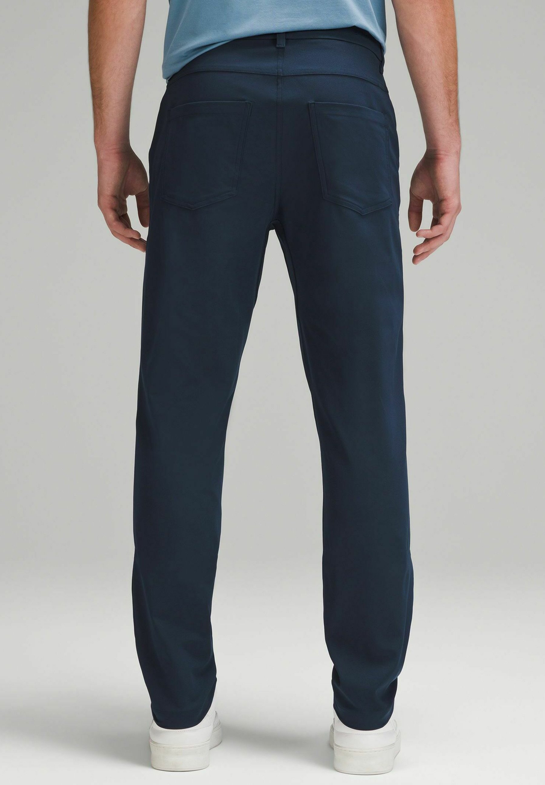 lululemon ABC Classic-Fit 5 Pocket Warpstreme 81cm - Pantalon classique -  true navy/bleu marine - ZALANDO.FR
