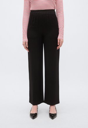 VMOTEA STRAIGHT PANTS  - Bukser - black