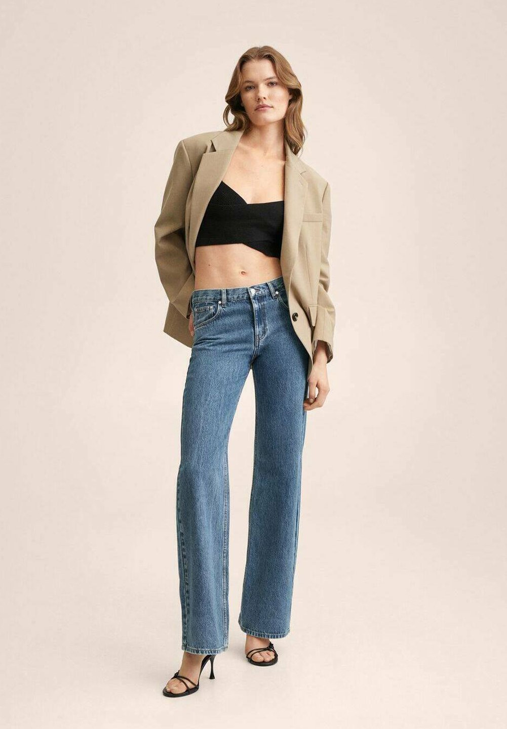 Mango ELOISE - Jeans a zampa - bleu foncé/blu scuro - Zalando.it