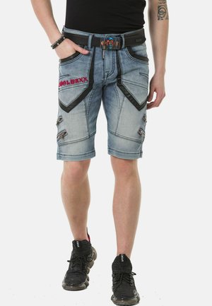 Cipo & Baxx, Jeans Shorts - blau