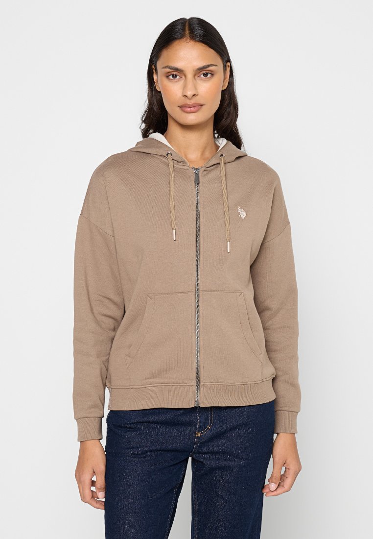 U.S. Polo Assn. T-shirt basic lichtbruin U.S. Polo Assn. T-shirt basic lichtbruin