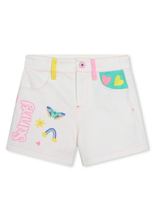 Short en jean - blanc