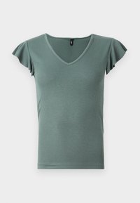 ONLBELIA CAP SLEEVE - T-paita - balsam green