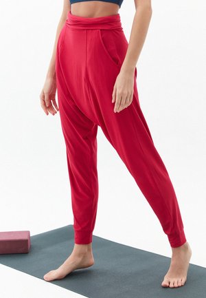 Tracksuit bottoms - persian red