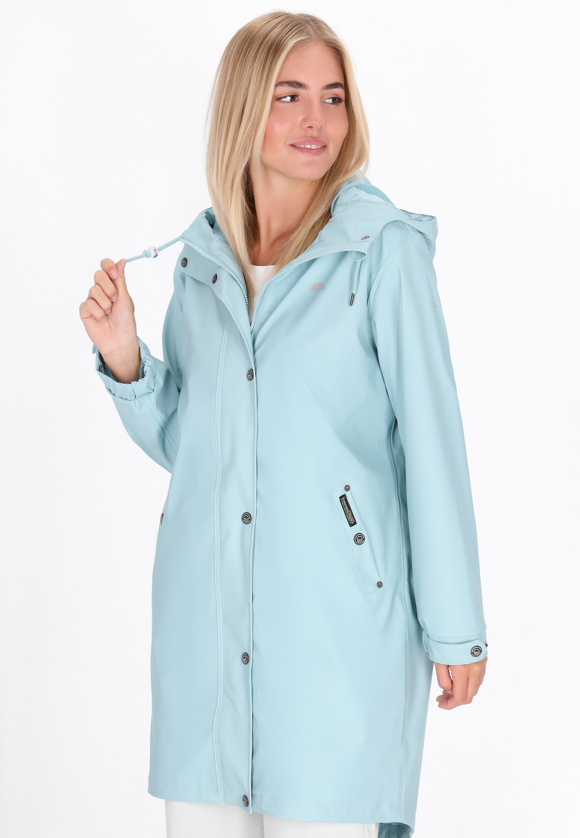 Schmuddelwedda Parka light blue/hellblau