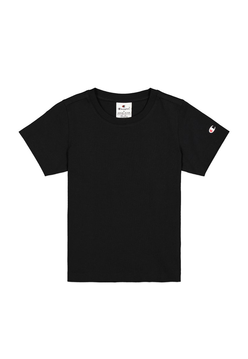 Champion T-shirt basic zwart Champion T-shirt basic zwart