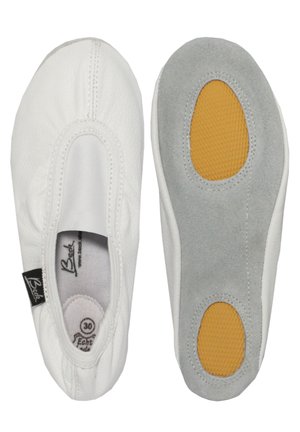 GYMNASTIK BASIC - Slippers - white