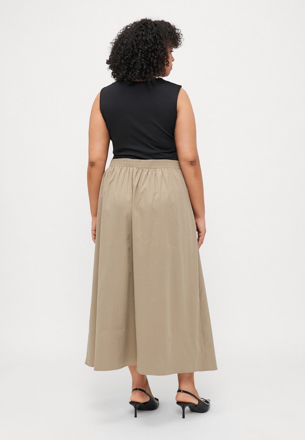 CARCALAZA LONG PLEAT SKIRT - Pleated skirt - aluminum3