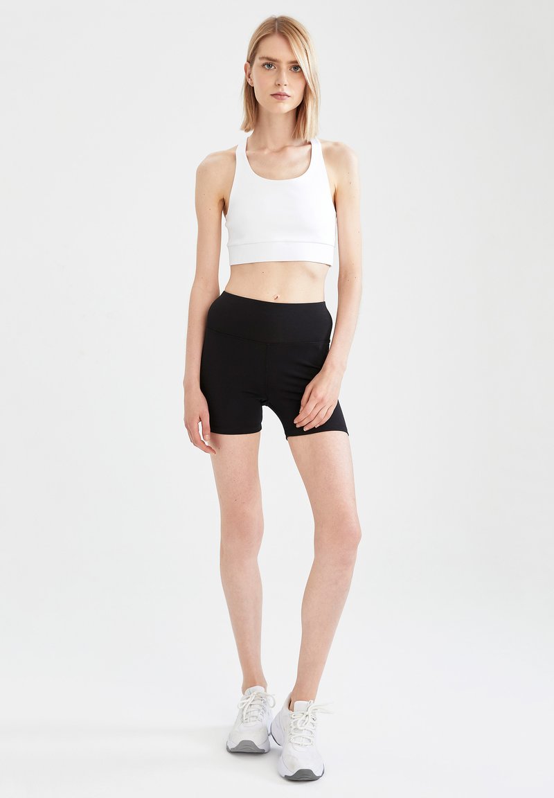 Damen Kleider | DeFacto Fit 2PACK Shorts black/schwarz - DD76739 Damen Kleider | DeFacto Fit 2PACK Shorts black/schwarz - DD76739