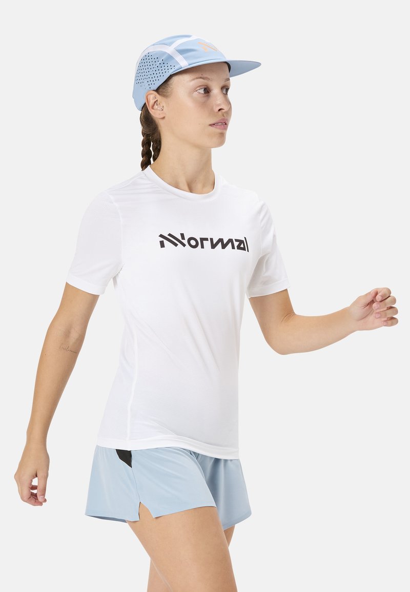 NNormal RACE - T-shirt de sport - weiß natural