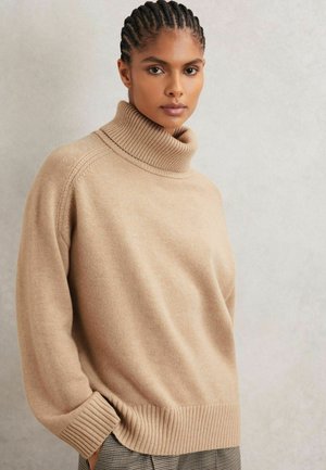 BROOKLYN ROLL-NECK - Svetrík - oatmeal neutral