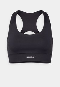 MEDIUM SUPPORT RACER BACK BRA - Brassières de sport à maintien normal - black
