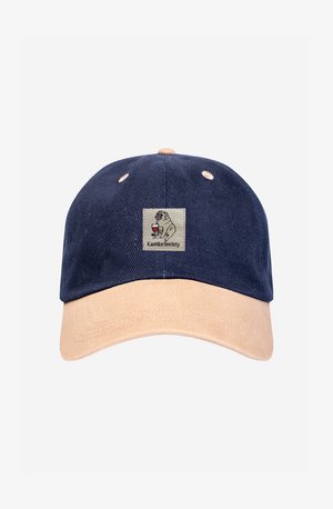 Kaotiko, SNAPBACK 6 PANELS WINE DOG FRENCH UNISEX - Шапка - navy/taupe